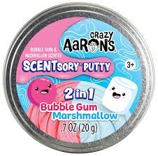 Crazy Aaron's Thinking Putty - Bubble Gum Marshmallow