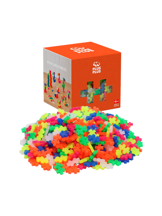 Plus Plus - Neon Color Mix - 600 pcs