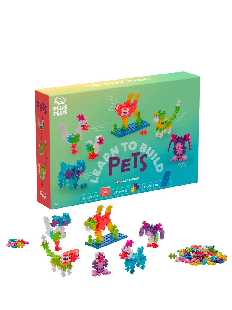 Plus Plus - Learn to Build - Pets