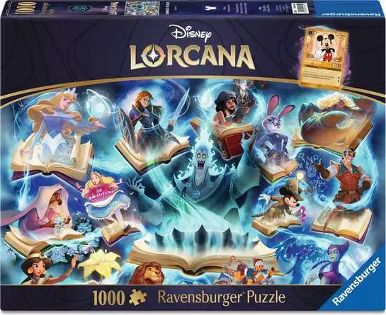 Disney Classics - Disney Lorcana TCG - Glimmers of the Realm: Sapphire - 1000 pcs