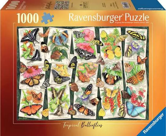Tropical Butterflies - 1000 pcs