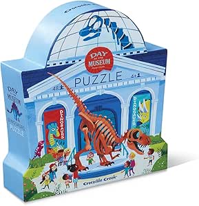 48-Piece Puzzle - Day at the Dinosaur Museum