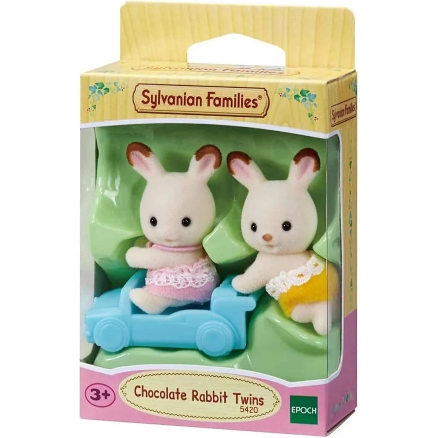 Calico Critters - Chocolate Rabbit Twins