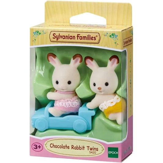 Calico Critters - Chocolate Rabbit Twins