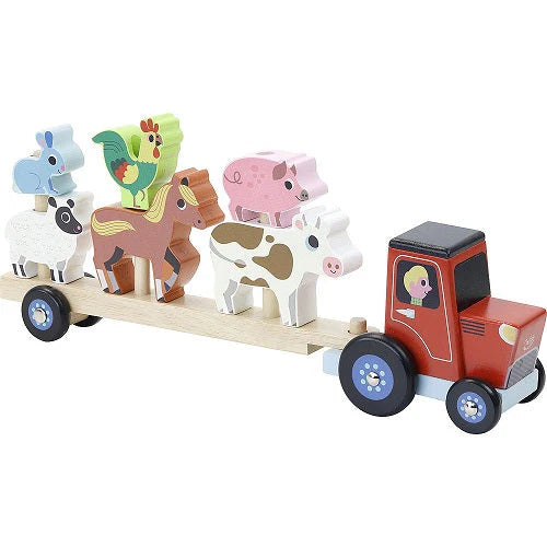 Ingela P. Arrhenius - Vehicle - Stacking Tractor, Trailer & Animals