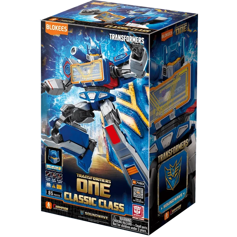 BLOKEES Transformers Classic Class 17 Transformers One Soundwave
