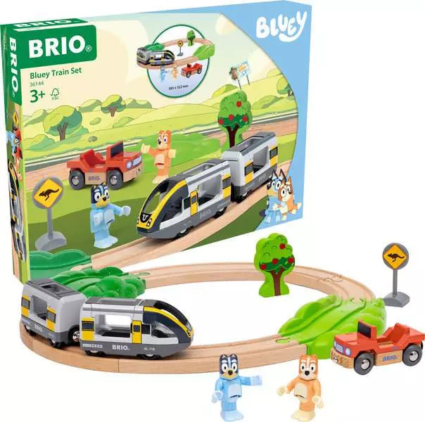Brio Trains - Bluey Train Set