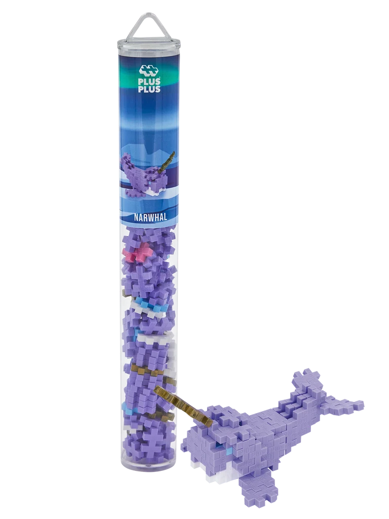 Plus Plus - Narwhal - 70 PIECES