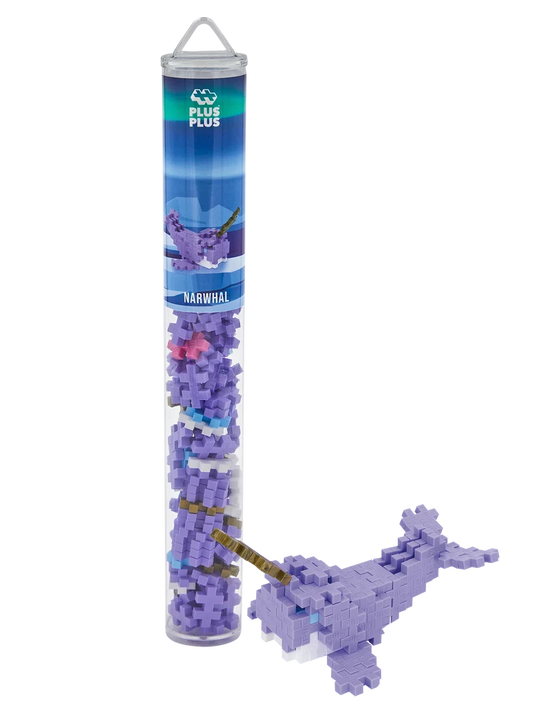 Plus Plus - Narwhal - 70 PIECES
