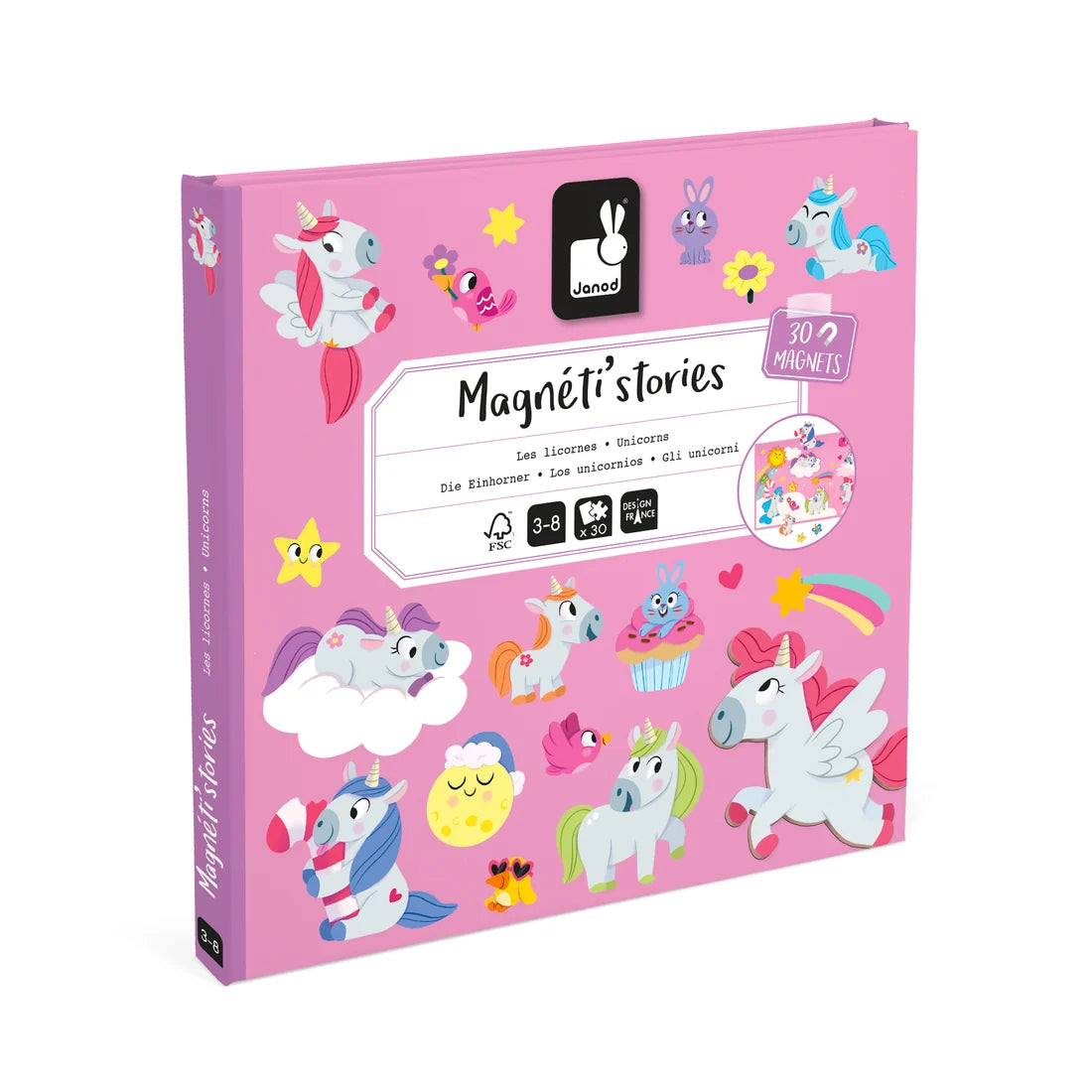 MAGNETI'STORIES - UNICORNS - 30 PIECES