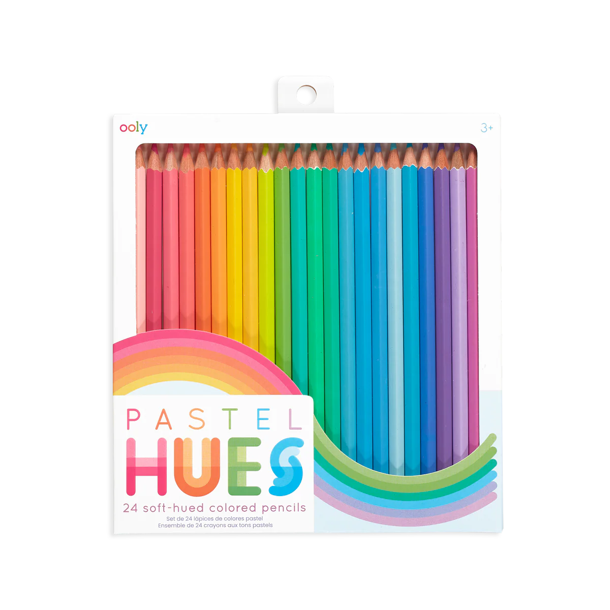 Ooly - Pastel Hues Colored Pencils - Set of 24