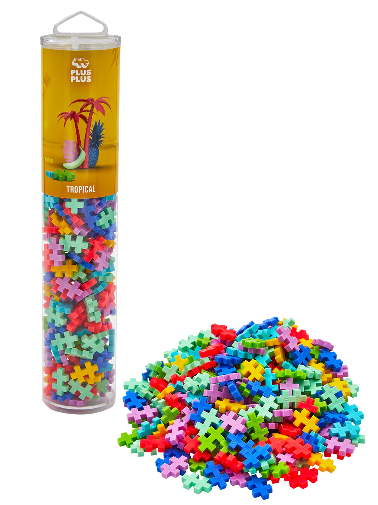 Plus Plus - Tropical Color Mix - 240 pcs