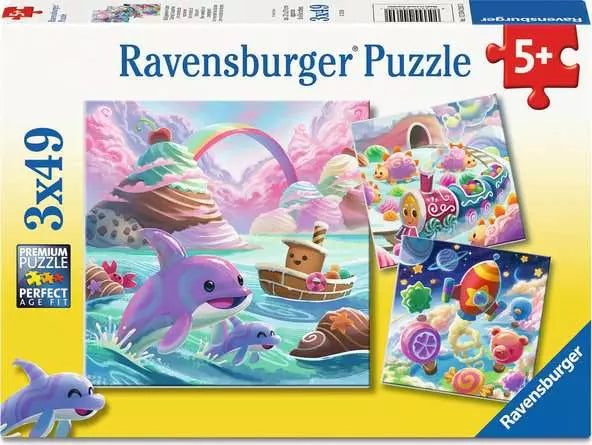 3x49 pieces - Candy Coastline