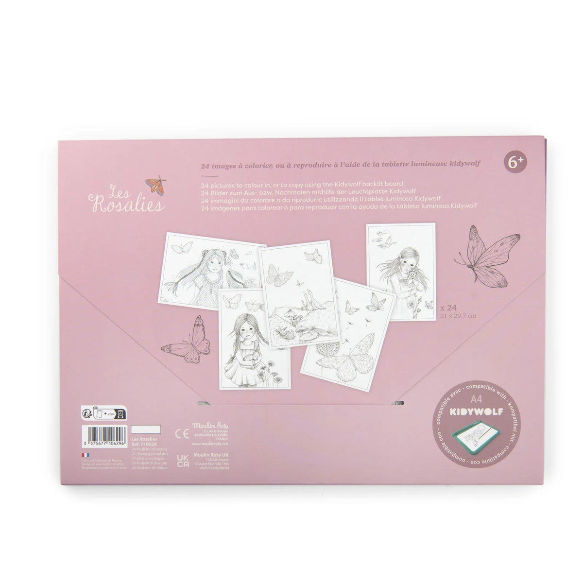 Les Rosalies - Drawing Templates 24 pcs