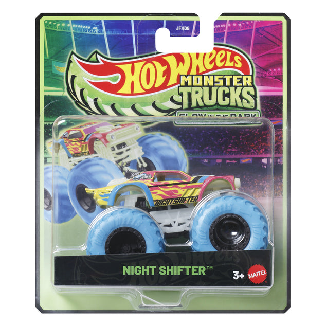 Hot Wheels - 1:64 Monster Truck - Glow in the Dark