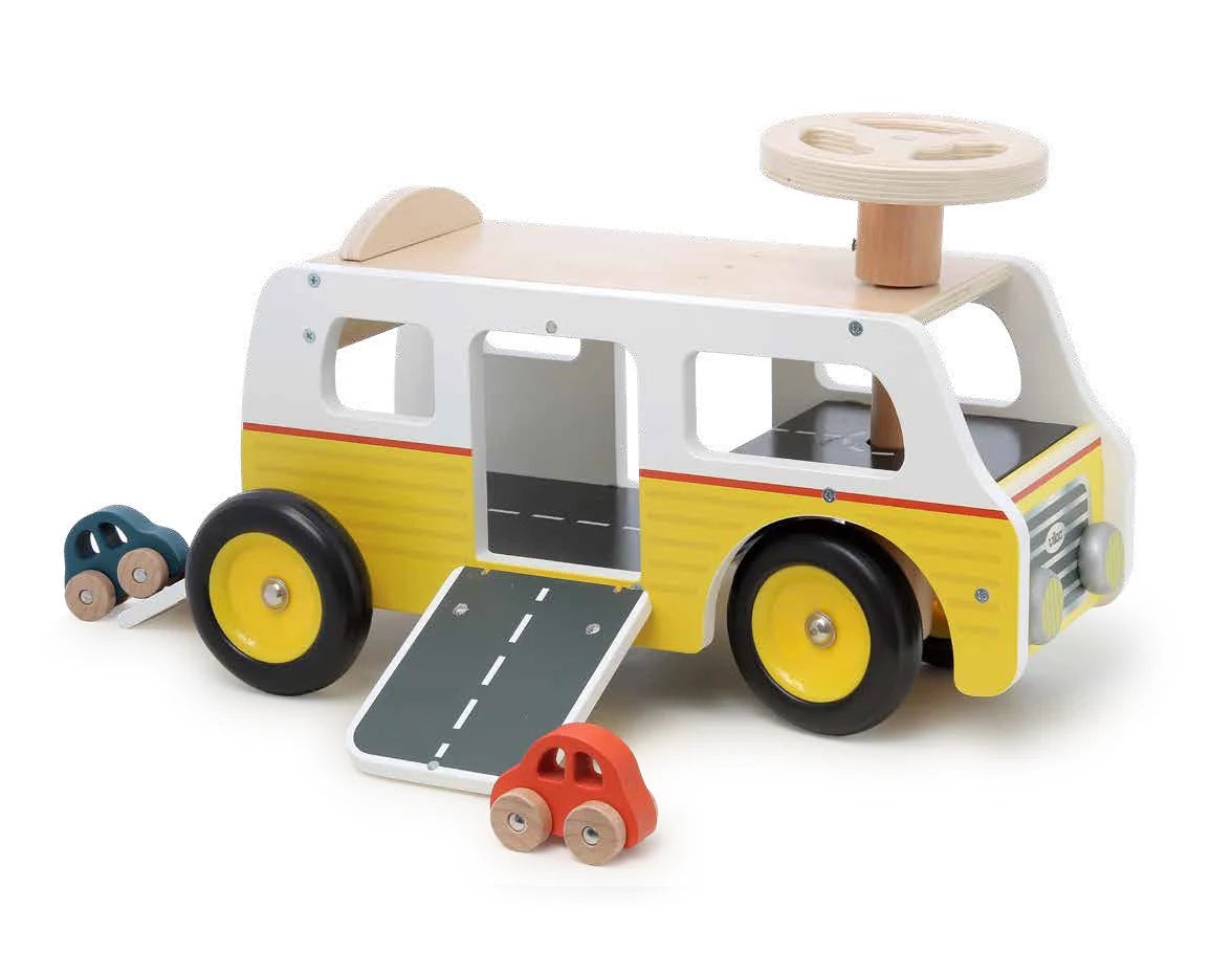 Ride-on Van-Garage and 2 Play Cars