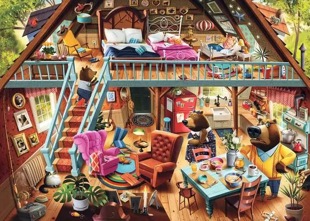 Dean MacAdam: Goldilocks Gets Caught! - 1000 Pieces