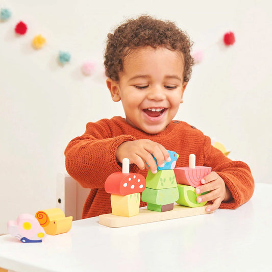 Baby and Toddler - Stacking - Garden