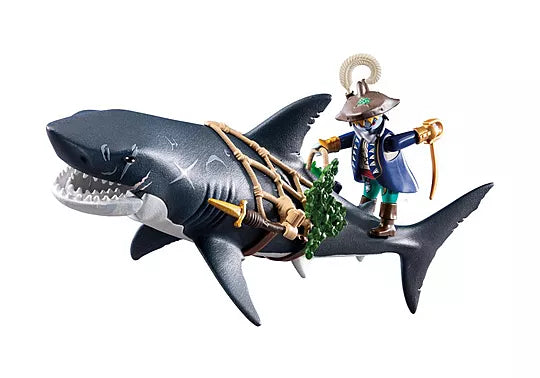 Playmobil - Giant Shark with Pirate