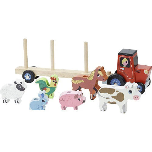 Ingela P. Arrhenius - Vehicle - Stacking Tractor, Trailer & Animals