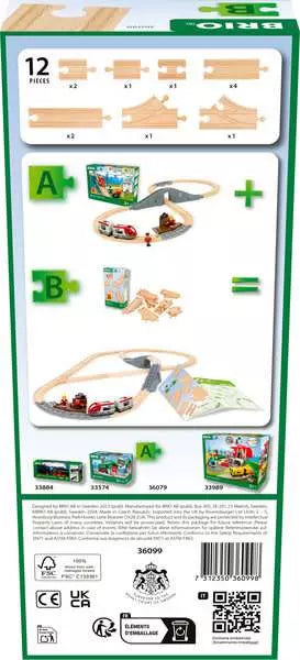 BRIO World Train Tracks Starter Track Pack