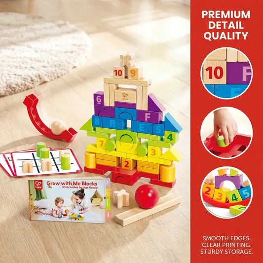 Hape Grow-with-me Blocks