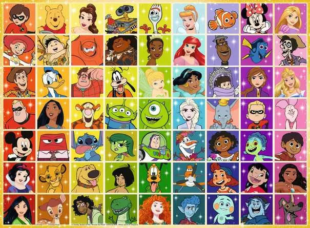 Ravensburger Disney Multi Character - 100 pcs