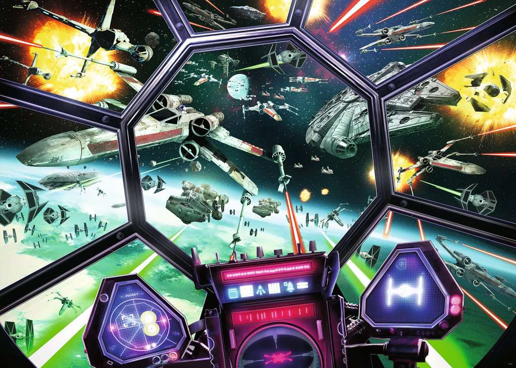 Star Wars: TIE Fighter Cockpit (1000 pcs)