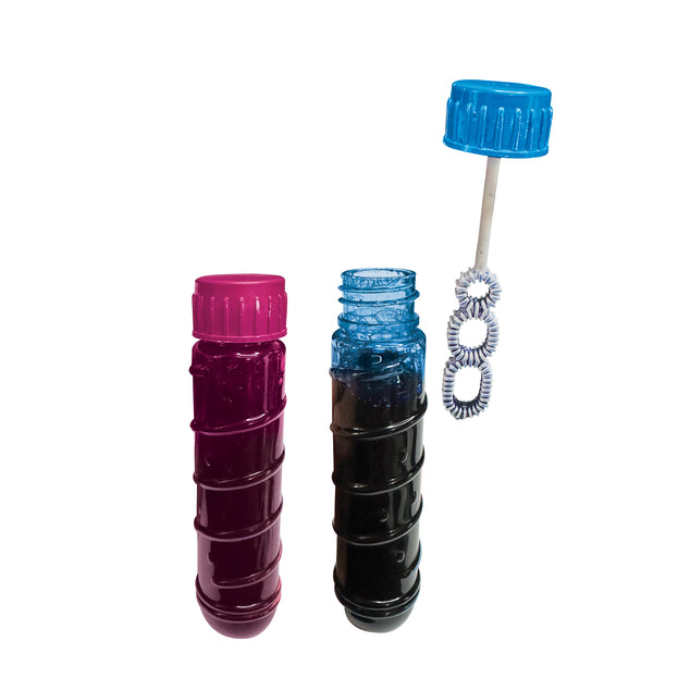 PoppinColorz 2-Pack Colour Bubble Tubes