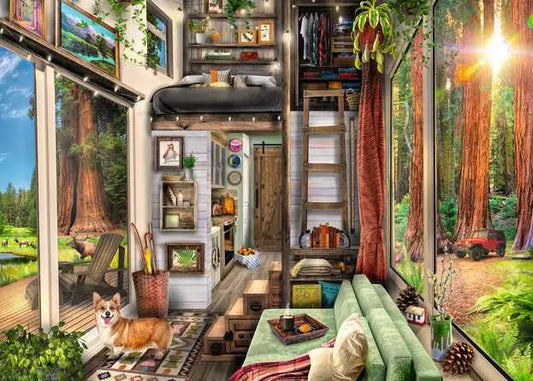 Redwood Forest Tiny House - 1000 Pieces