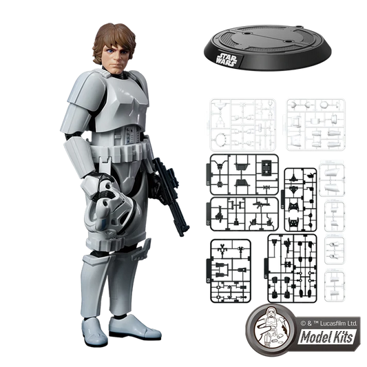 Blokees Star Wars Champion Class 04 Luke Skywalker in Stormtrooper Disguise