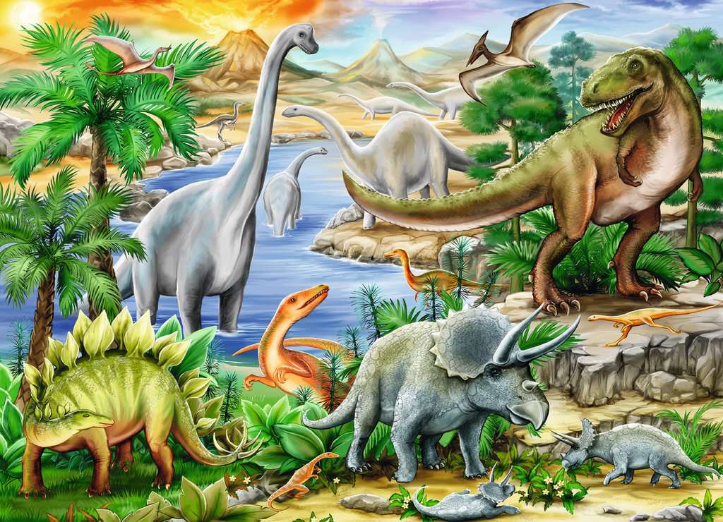 Prehistoric Life - 60 pcs
