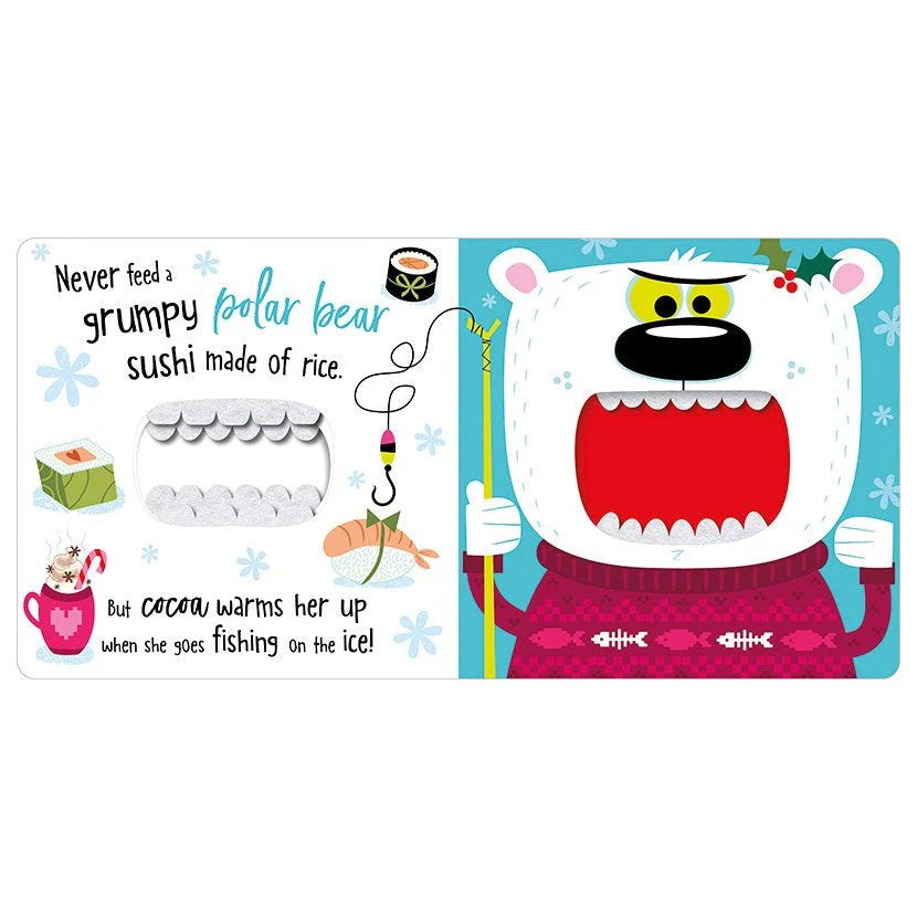 Never Feed A Grumpy Reindeer!