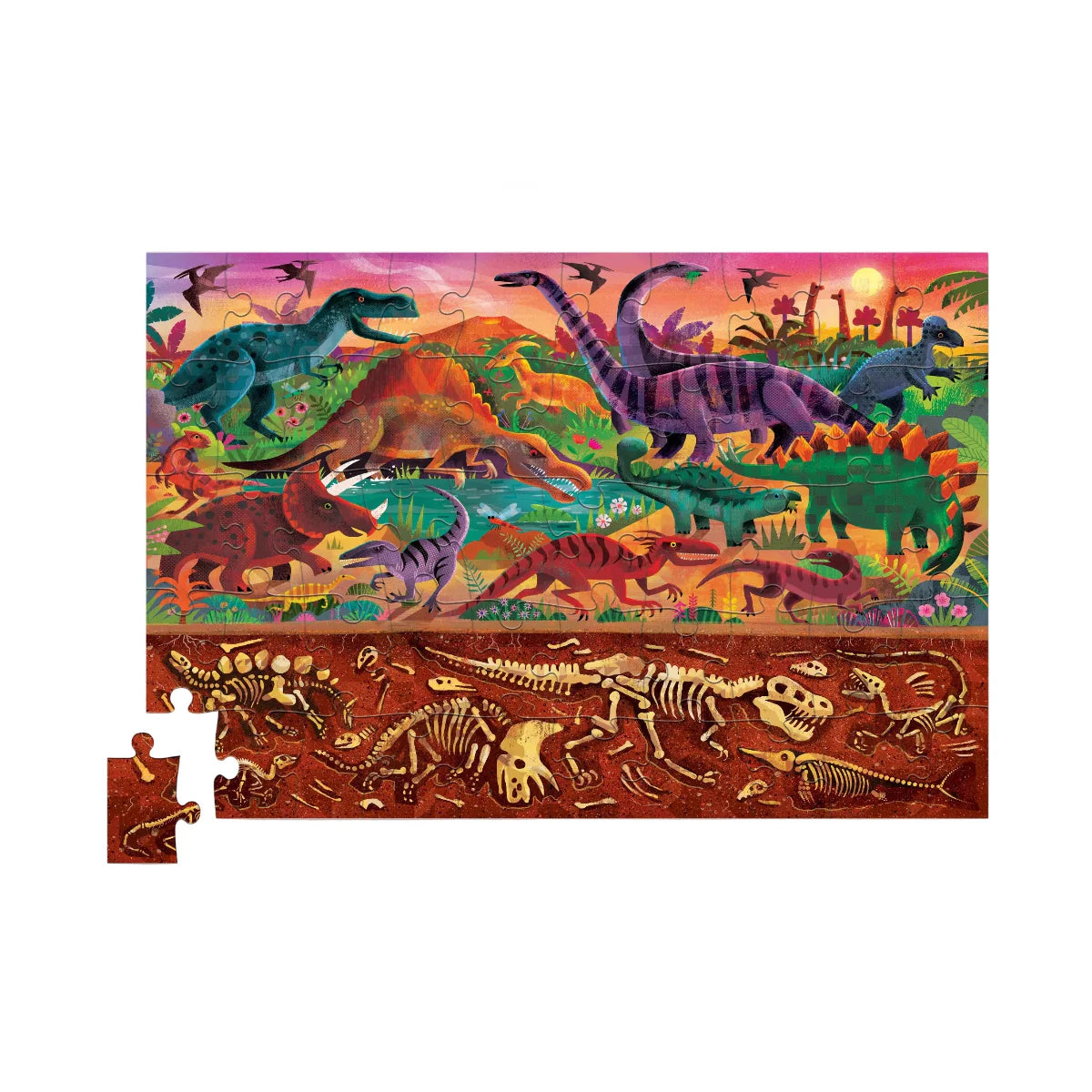 50 Pc HoloPuzzle - Dinosaurs