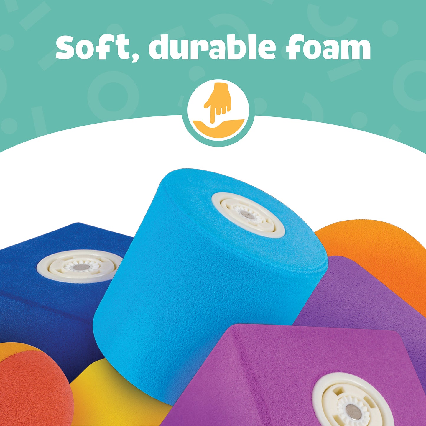 Blockaroo Magnetic Foam Blocks - Small - Robot