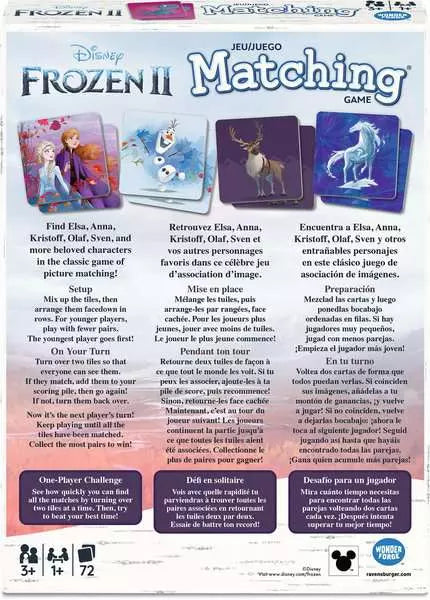 Disney Frozen 2 Matching