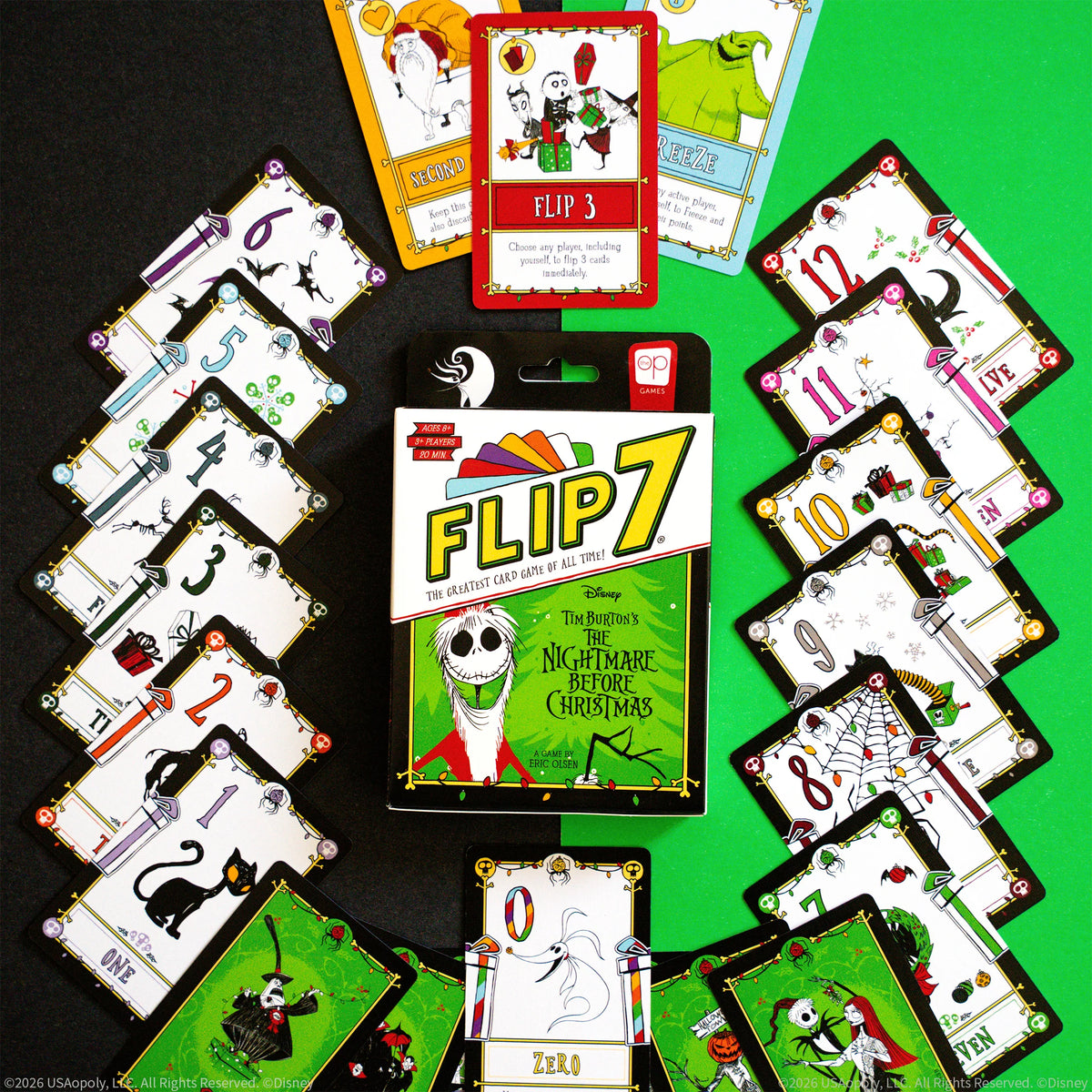 Flip 7 - Disney Tim Burton's The Nightmare Before Christmas