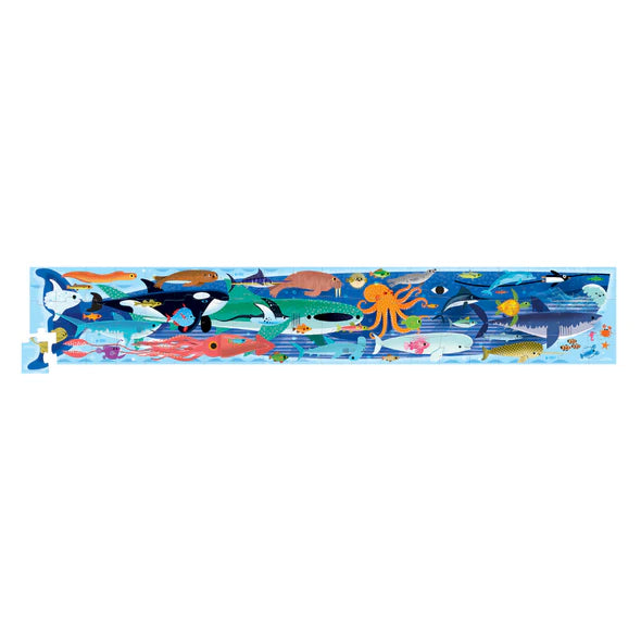 Super Duper Long Puzzle 60pc, Ocean