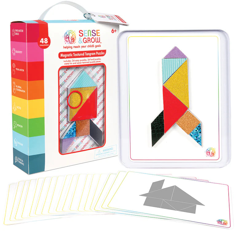 Sense and Grow: Tangram Puzzles