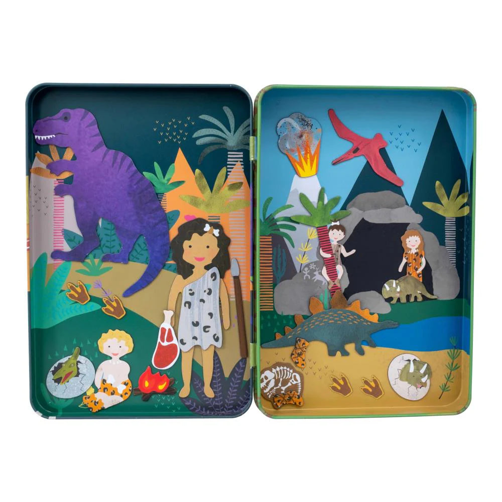 Dino Magnetic Playtime Tin