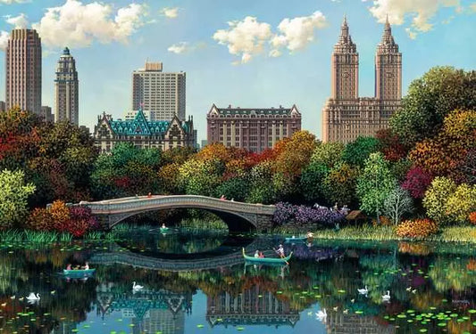 NY Central Park, Bow Bridge - 1000 Pieces