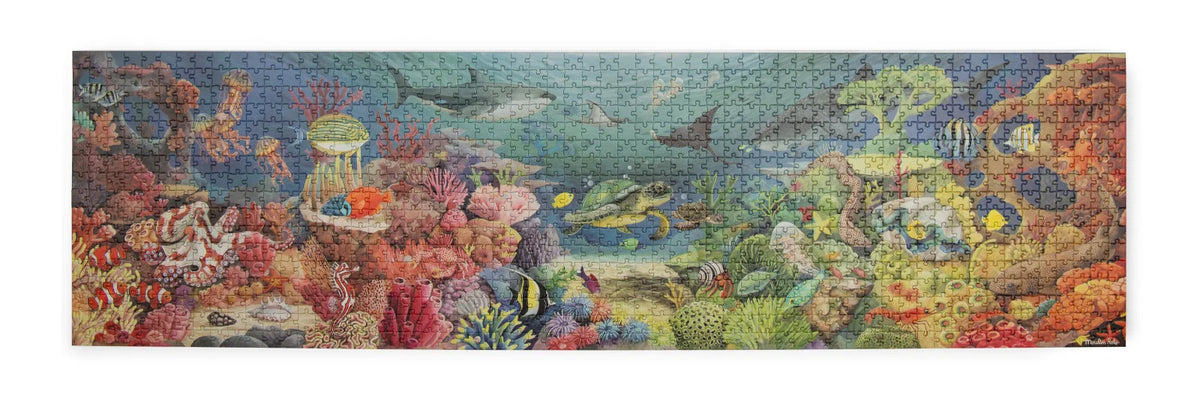 Tout autour... - Coral Reef Puzzle 1000 pcs