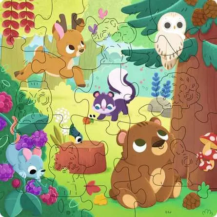 22 pieces - Forest Animals