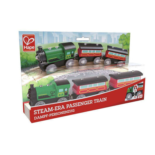 Hape Steam-Era Passenger Train Set