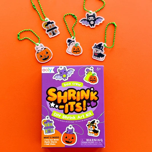 Shrink Art Kit - Boo Crew - 5 Charms