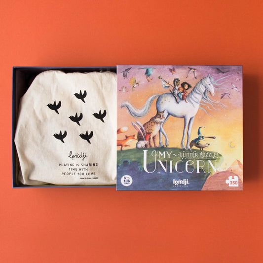 My Unicorn - Giltter puzzle - 350 Pcs