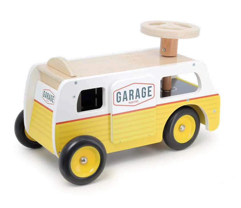Ride-on Van-Garage and 2 Play Cars