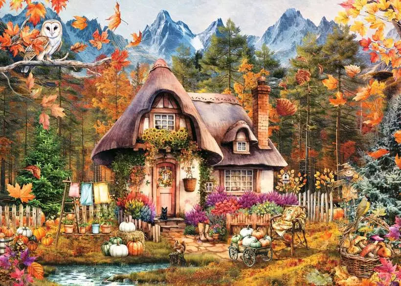 Pumpkin Cottage - 1000 pcs