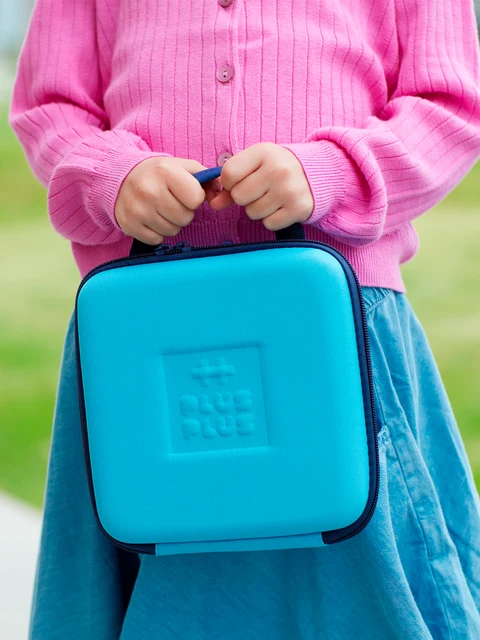 Plus Plus - Blue Travel Case with Special Color Mix – 100 pcs