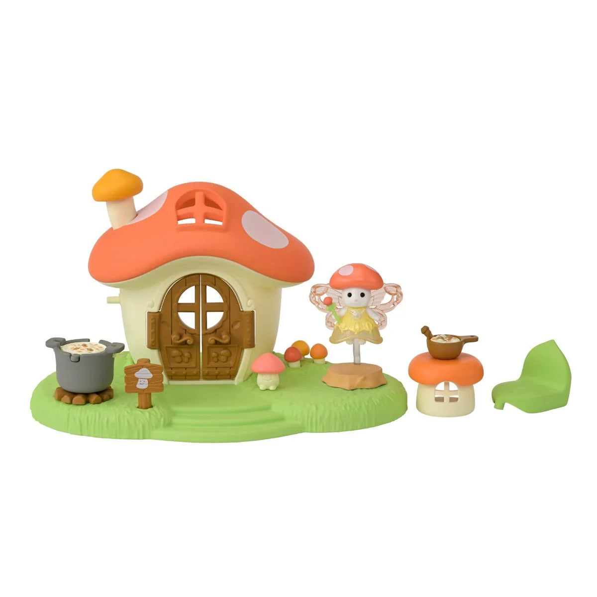 Calico Critters - Fairy Mushroom House
